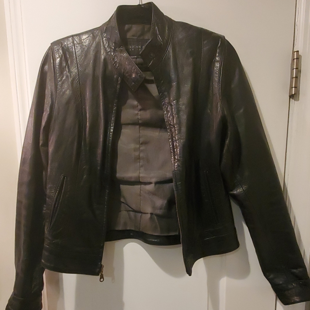 Leather jacket